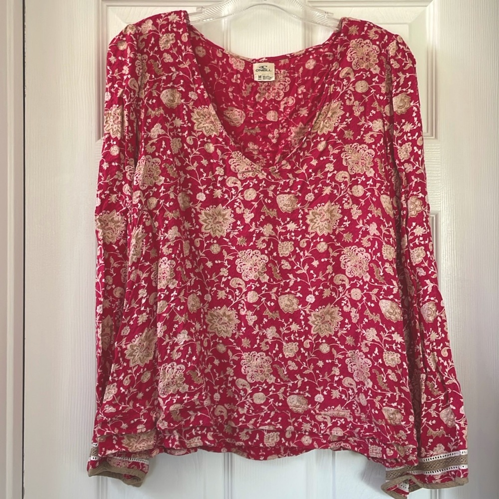 Pink blouse